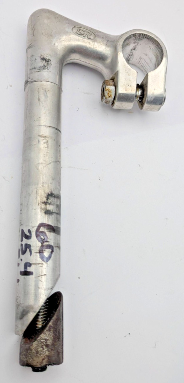 SAKAE SR TALL QUILL STEM JAPAN 21.15 .833 25.4MM CLAMP 60MM ALUMINUM