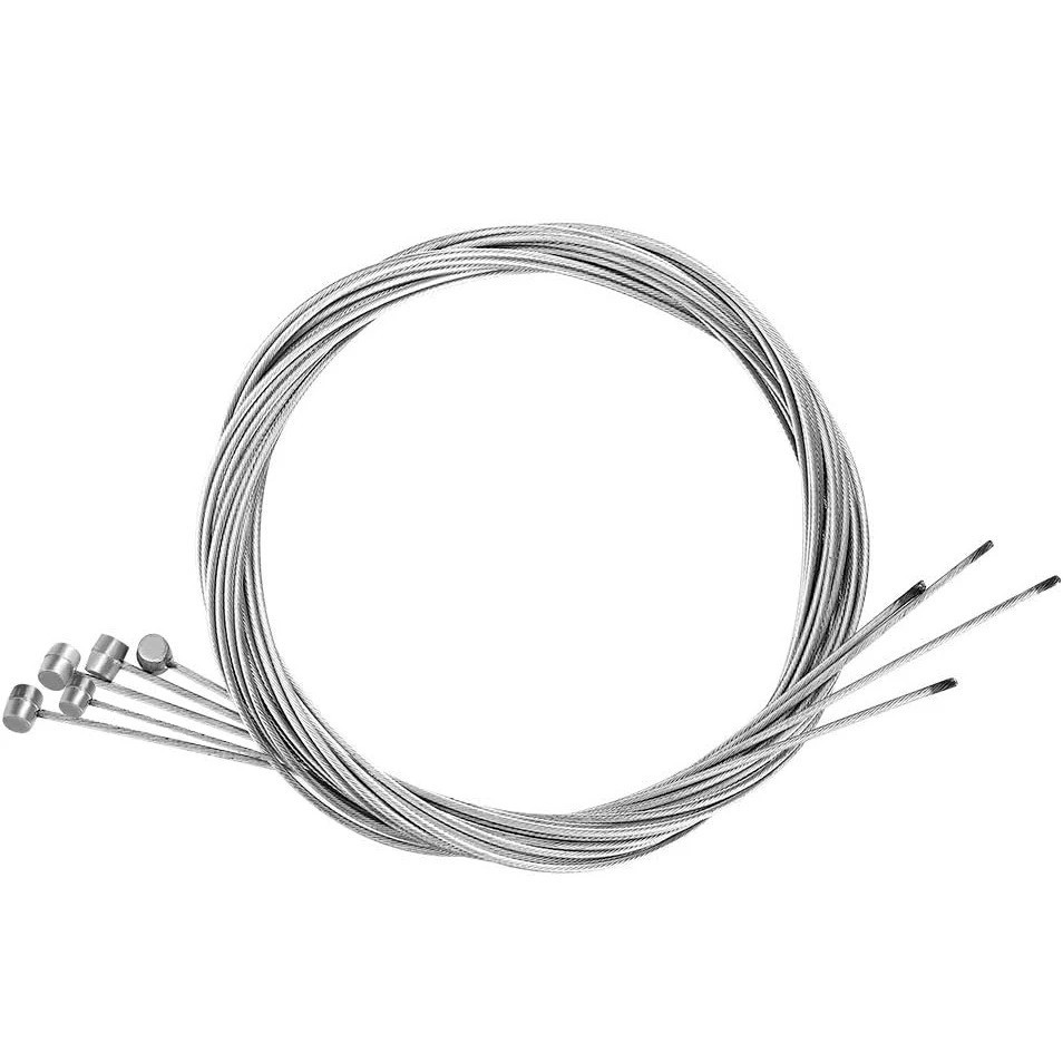 5pcs 2M MTB Bicycle Brake Cable Stainless Steel Gear Shift Inner Wire