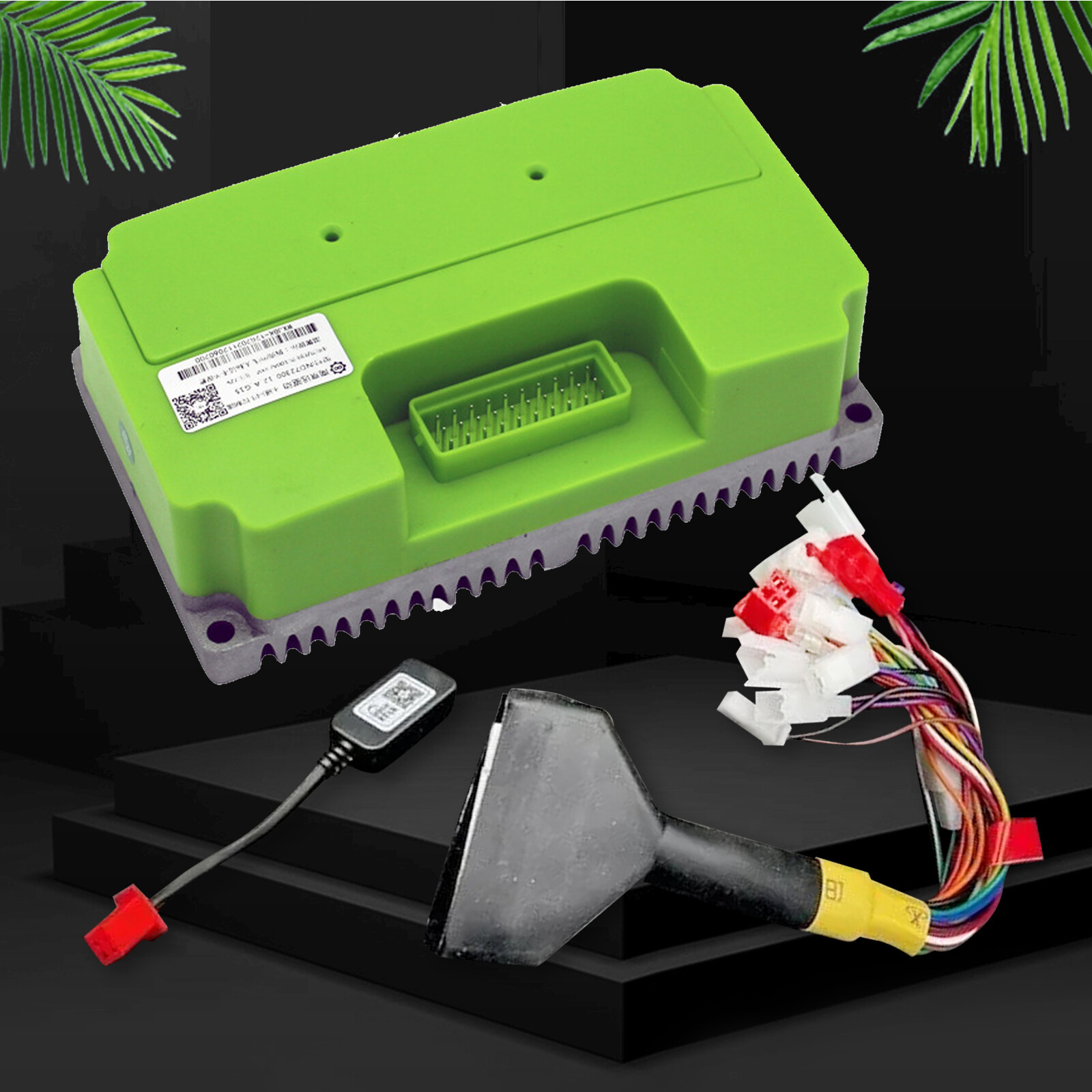 New Green FarDriver Controller With Bluetooth 48V-72V,300A Phase,100A Battery