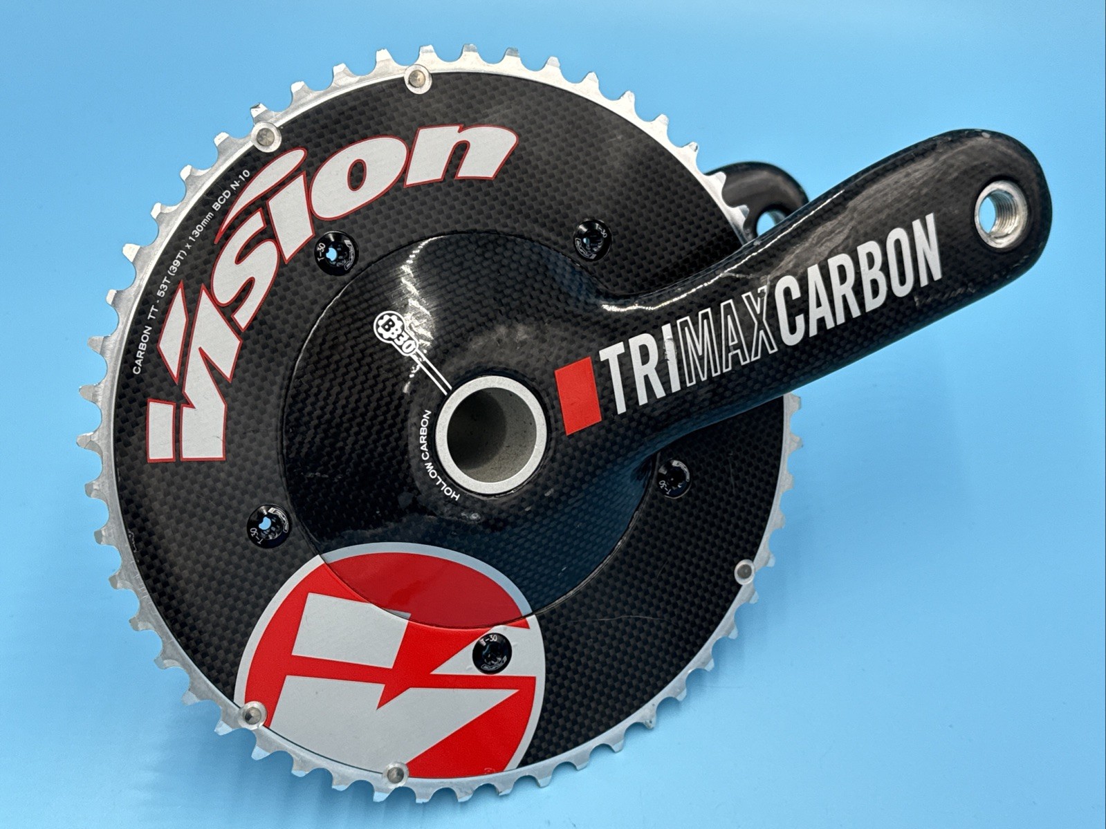 FSA Vision TriMax 172.5mm Carbon Fiber 53/39t Crank BB30 NEW with BLEMISHES