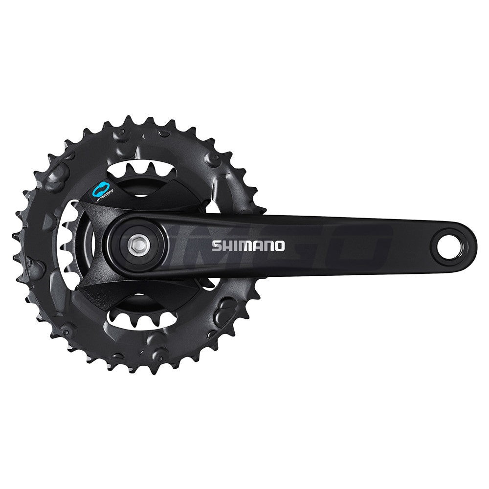 Shimano Altus FC-M315 2×7/8 Speed Crankset Square Taper 36-22T BB-UN101