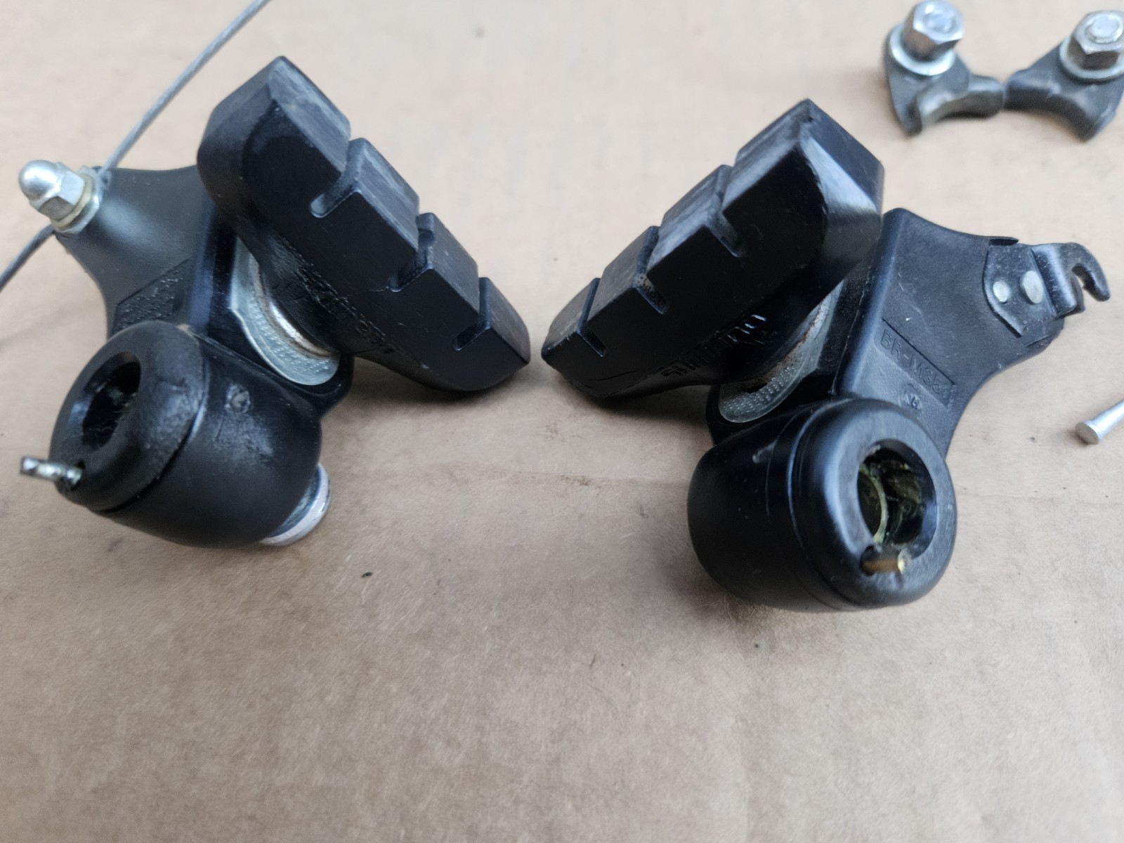 Shimano Exage Cantilever Brakes Front + Rear Set BR-M351 Black Japan low miles
