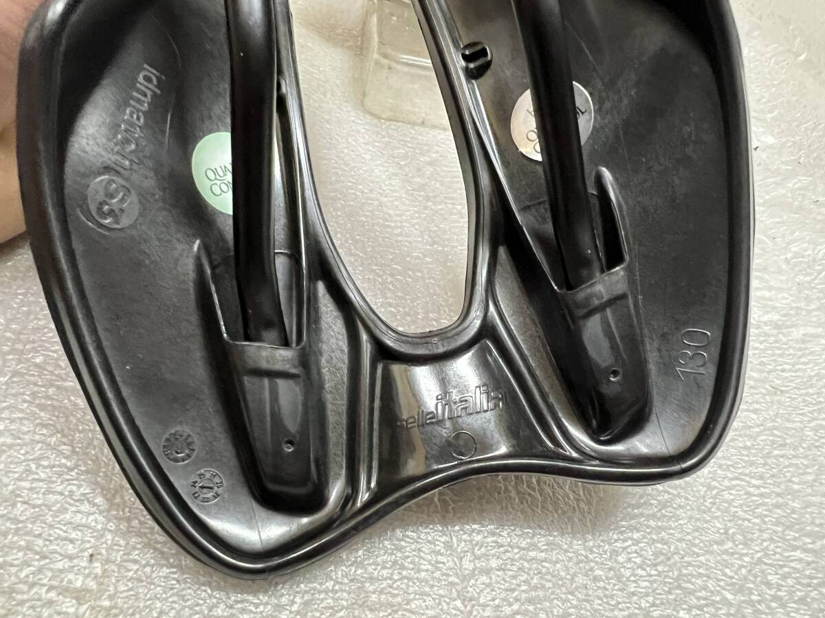 Selle Italia SLR Boost Saddle Manganese Rail 130mm 176g Genuine Black Road Bike