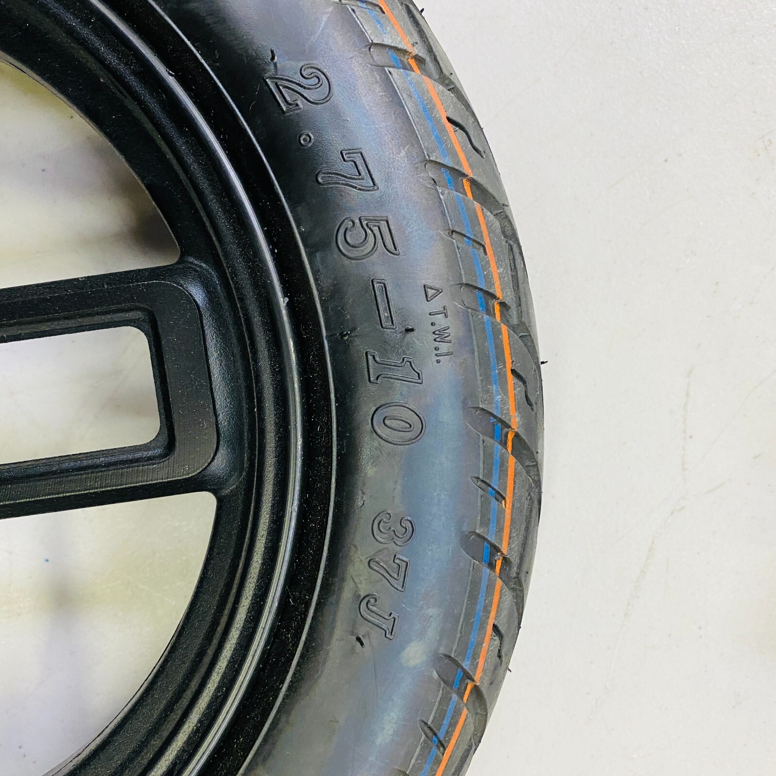 SWFT MAXX eMoped Scooter eBike Front 2.75-10 37J STD.RIM.MT 1.75 Tire w/ wheel