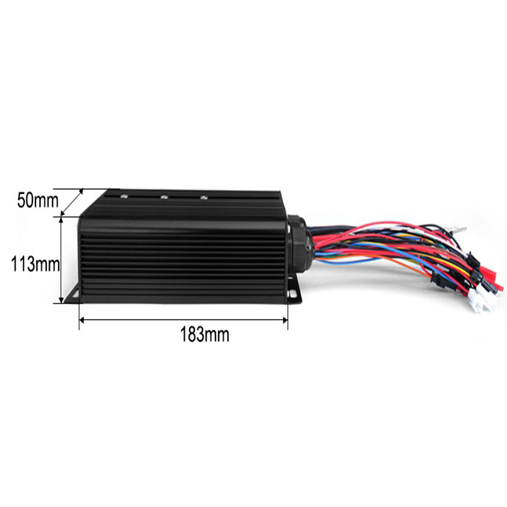 48V-72V 80A Square Wave Controller 5000W SM Plug for Electric Bicycle USA STOCK