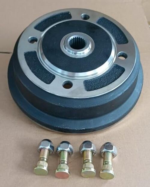 Front Left or Right Hub Brake Drum # 41038-0034 with Wheel Studs 92150-1366