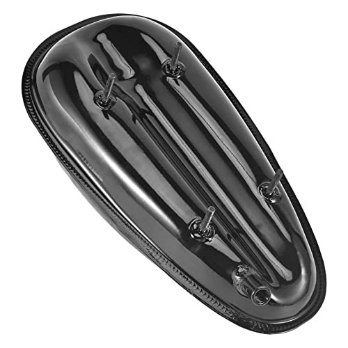 Trkimal Upgrade Metal Fuel Gas Tank with Petcock Cap for 49cc 2L (0.53 Gallons)