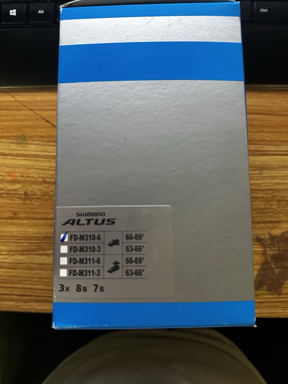 Shimano Altus – Top Swing Front Derailleur – FD-M310-6 BNIB