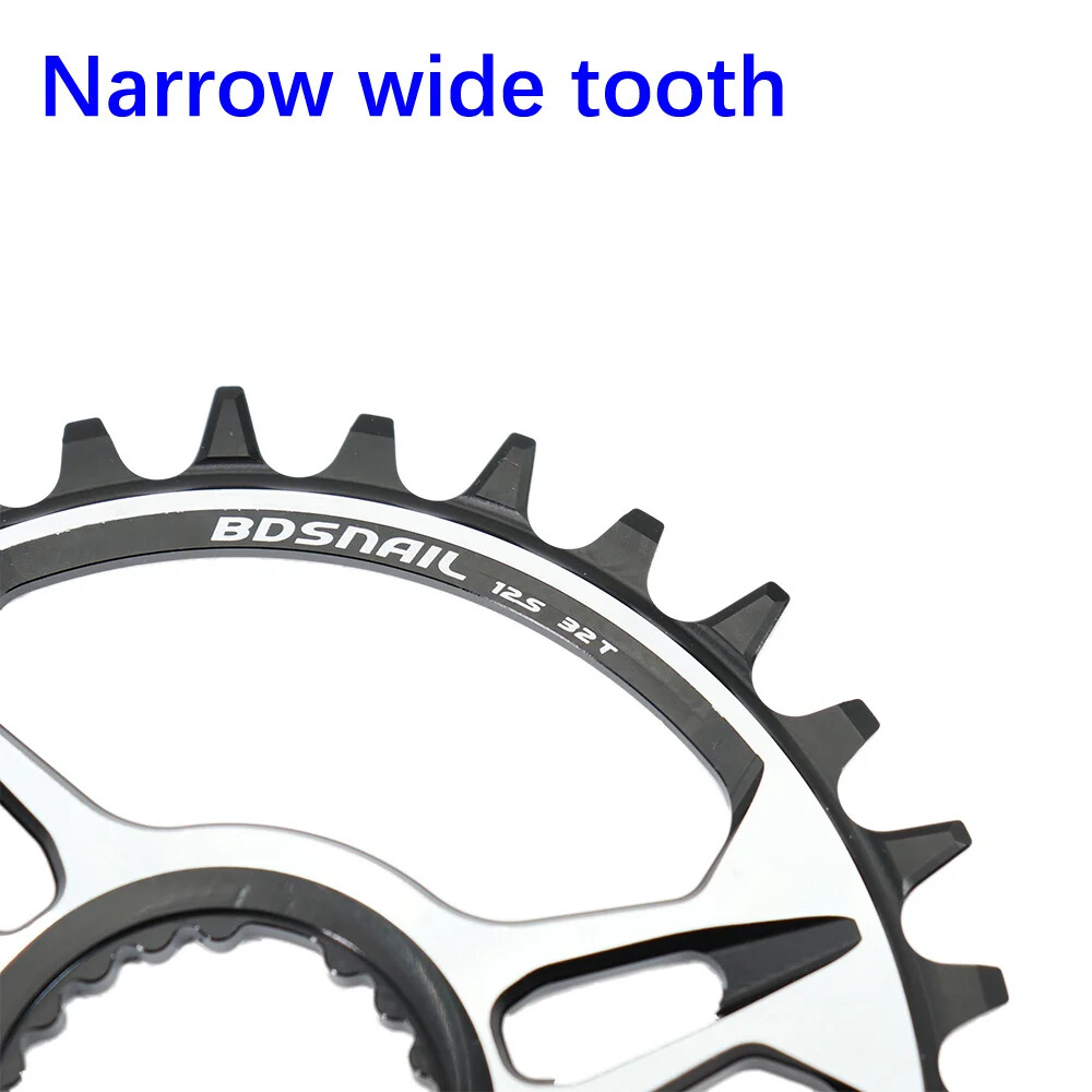 Chainring for Shimano Direct Mount 9-12s Oval Round Narrow Wide 32-38T Sprocket