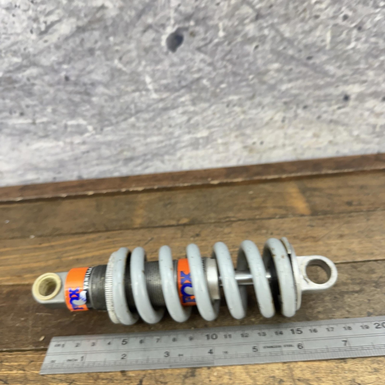 Fox Vanilla X Rear Coil Shock 6.75in Gray MTB Mountain Bike Suspension 510g