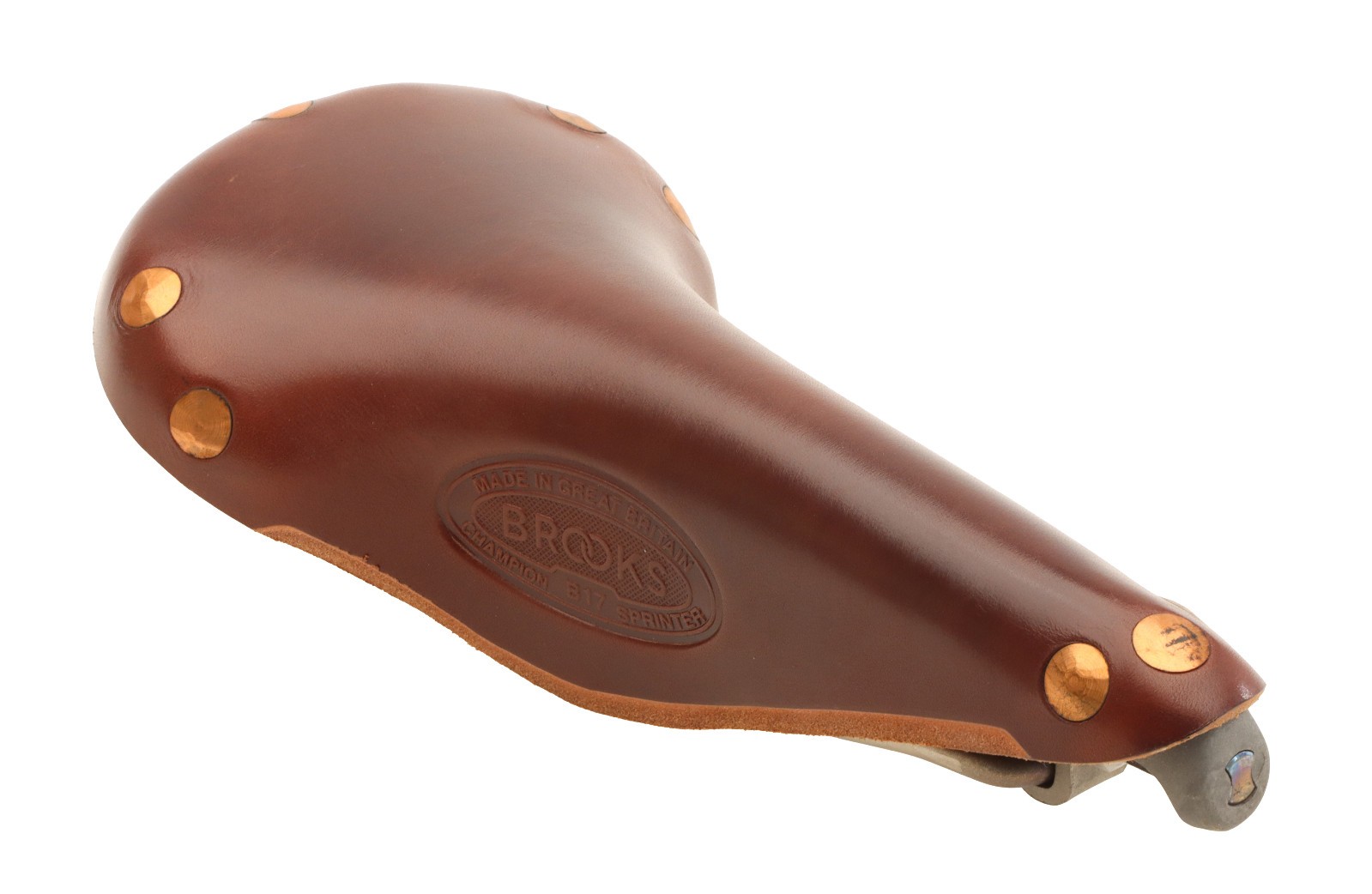 Brooks B17 Champion Sprinter Saddle Limited Edition #731/1925 Ti Rails Brown NEW