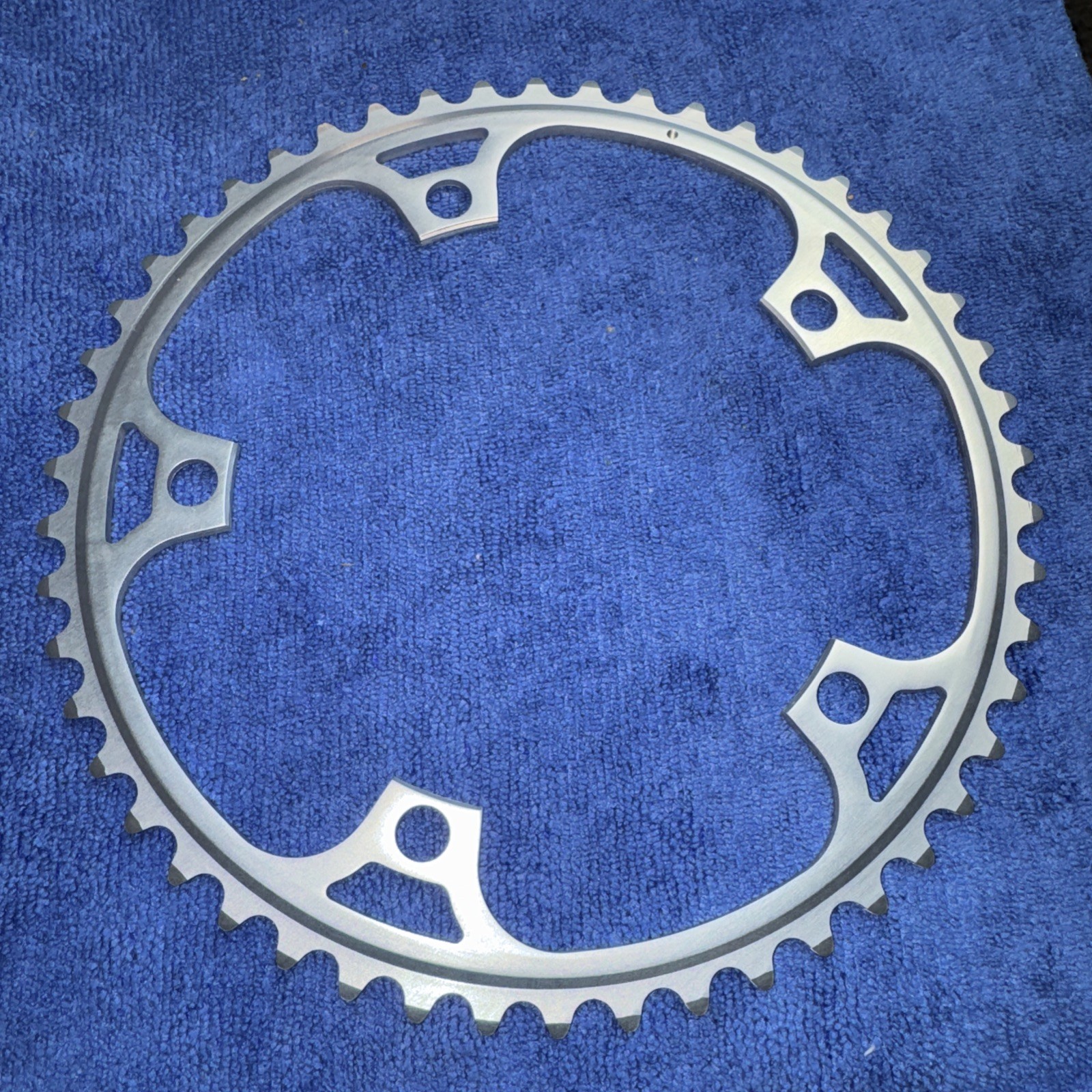 VNTG STRONGLIGHT ALY CHAINRING 144 BCD X 50T SIL FOR CAMPAGNOLO NEW W/O PKG