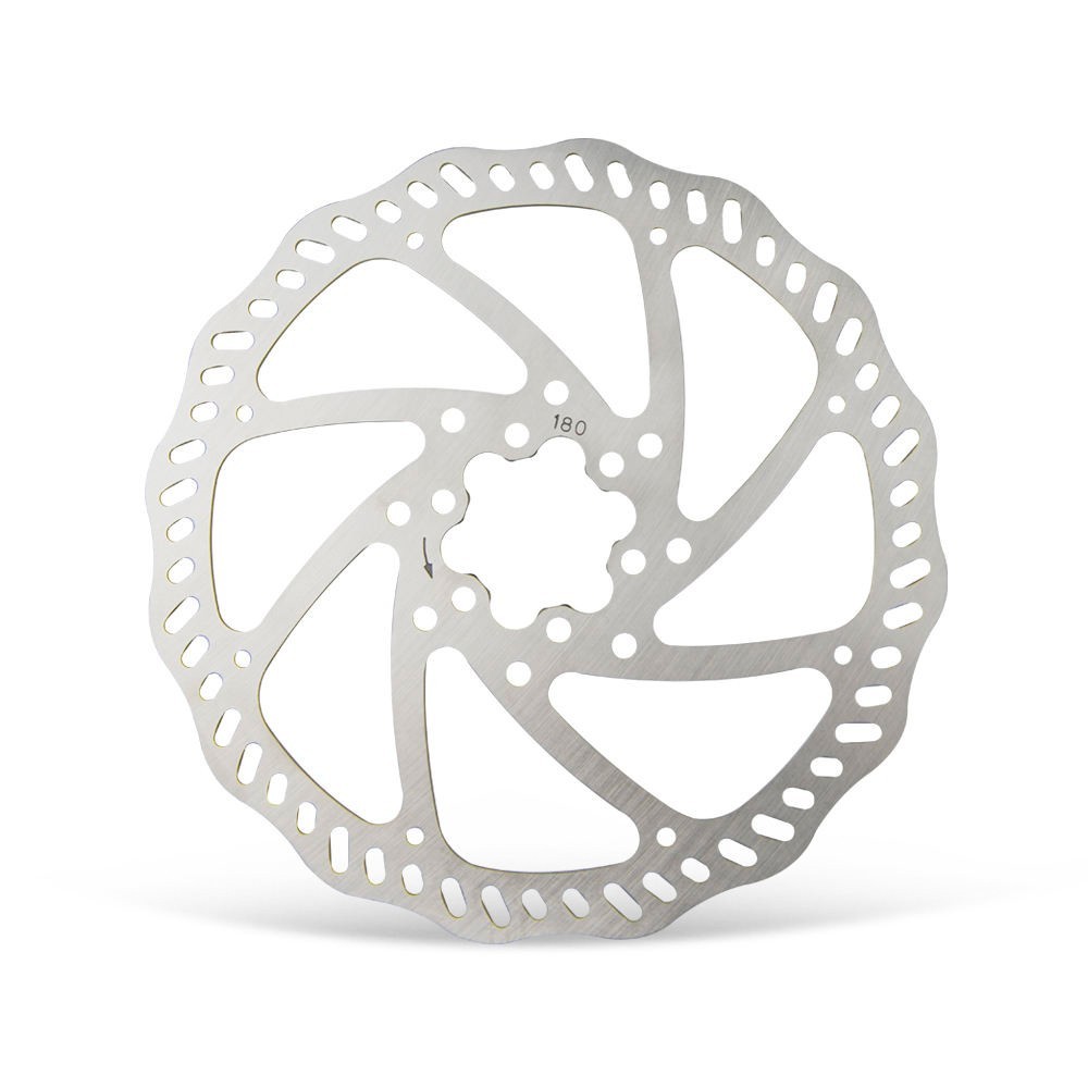 2Pack 180mm Disc Brake Rotor with 6 Bolts for Electric Bicycle Road Bike MTB BMX