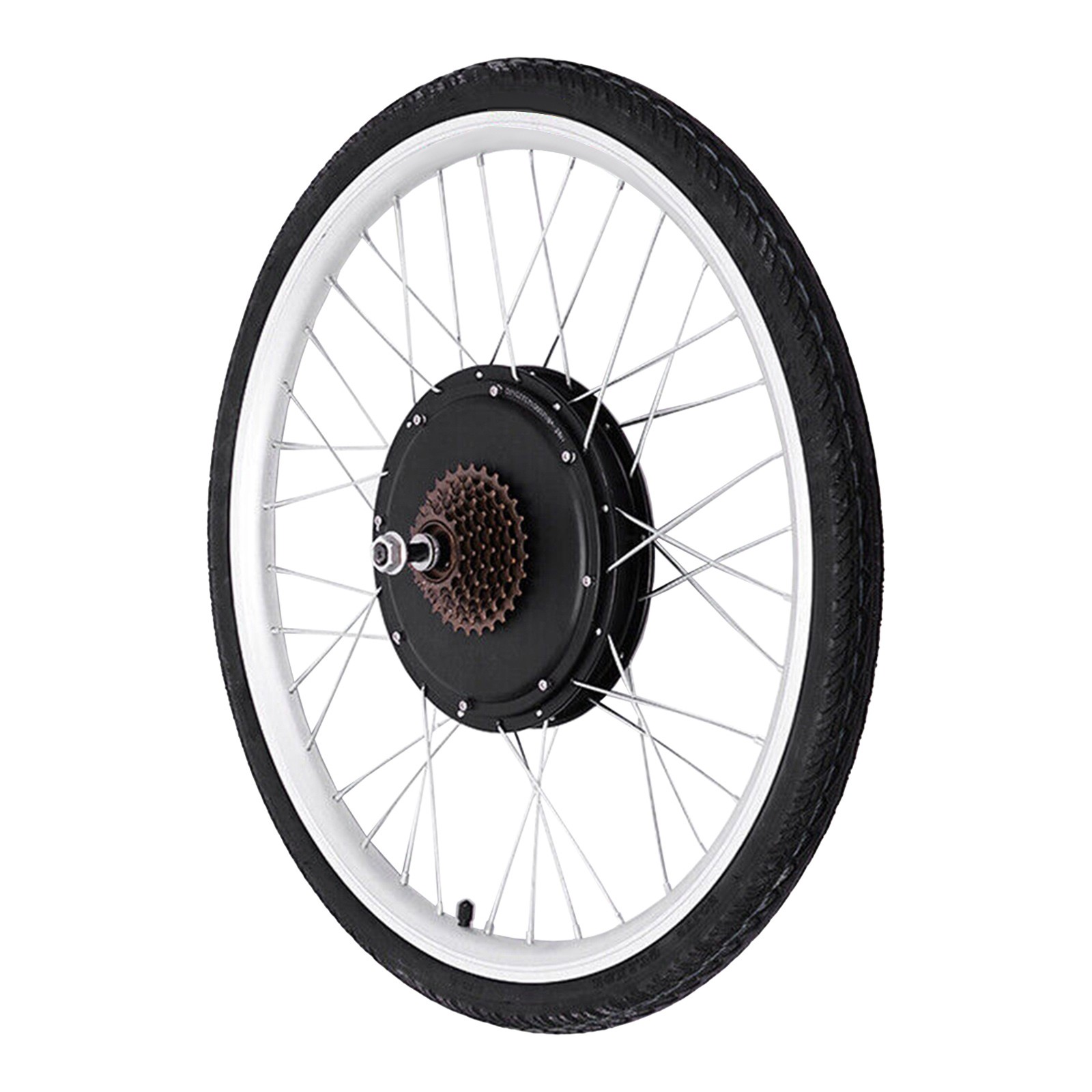 26″ 48V Electric Bicycle Rear Wheel Ebike Hub Motor Conversion Kit 1000W