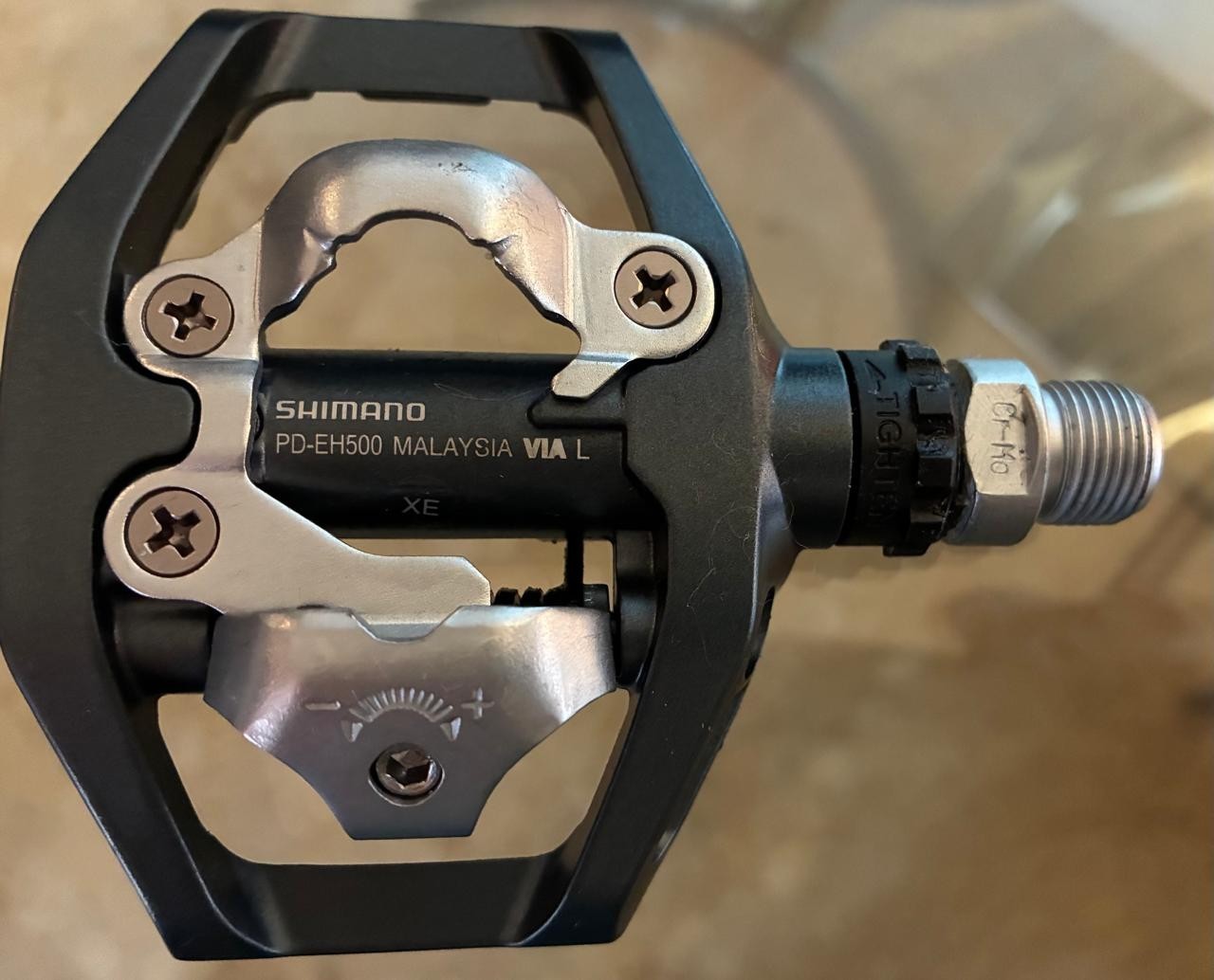 Shimano PDEH500 Aluminum SPD Road Touring Platform Pedals- Brand Spanking new