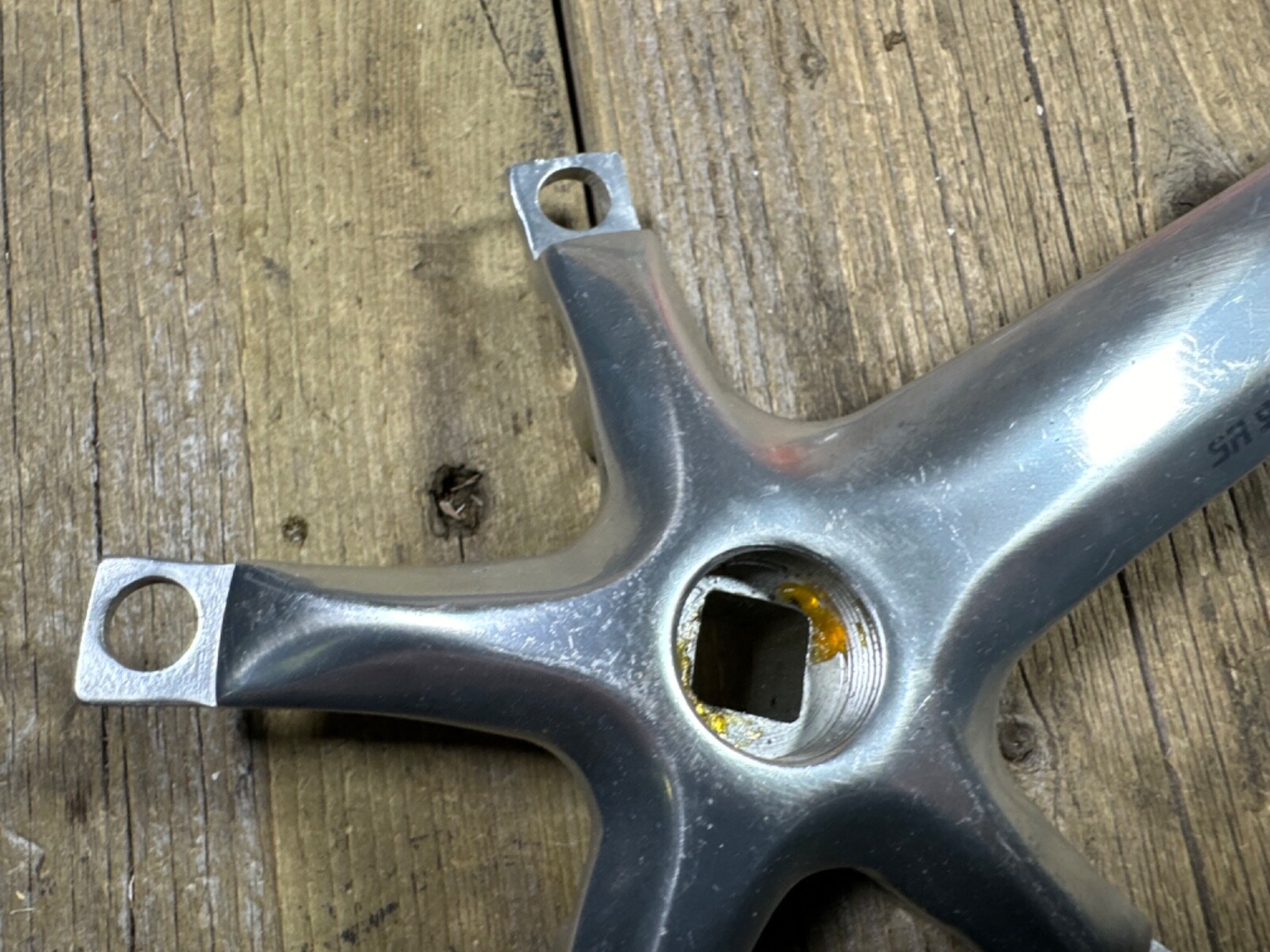 Suntour Superbe 130 mm + 74 mm BCD 170 mm Arms USED Drive Side Only France