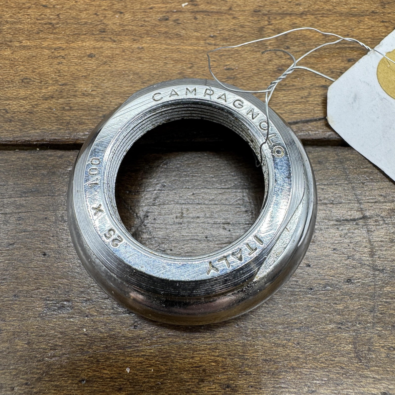 Vintage Campagnolo French 25×1.00 1 Inch Threaded Headset Upper Cup Race