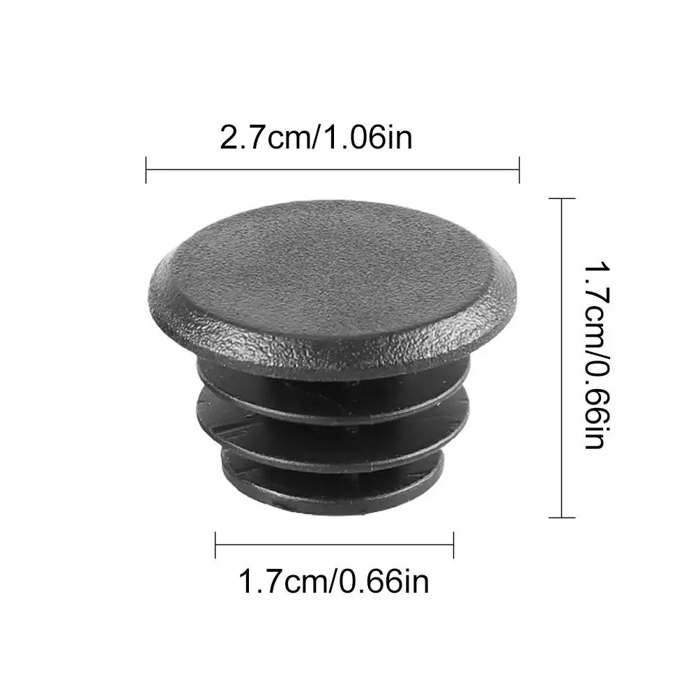 6Pcs Bicycle Handlebar Plugs Classic Delicate Bicycle Plastic Plug Road Handleba