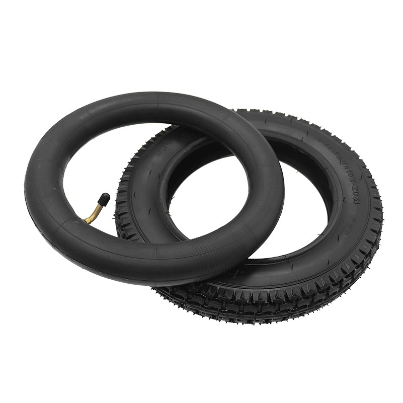 Heavy Duty Tire & Bent Stem Inner Tube 12-1/2 x 2-1/4 12.5 x 2.25 razor Bicycle