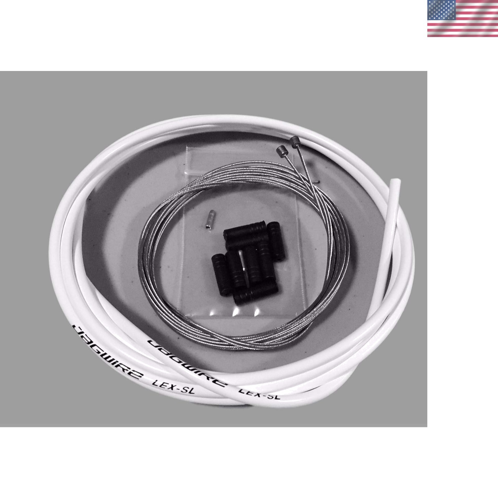High Performance Shifter and Derailleur Cable Kit – White, Alloy Steel Design