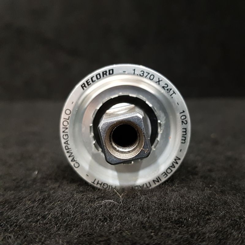 Bottom Bracket Axle «CAMPAGNOLO RECORD» 102 Mm 1.37 X 24 (Ref 525)