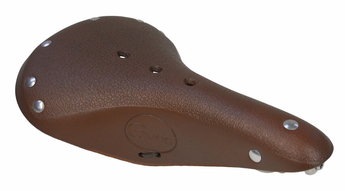 Gyes Brown Leather Saddle ST15