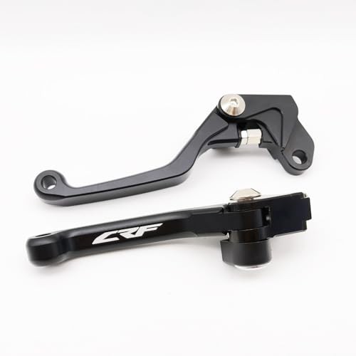 CNC Pivot Brake Clutch Levers for CRF125F CRF 125 F 125F 2014-2024 2020 Black