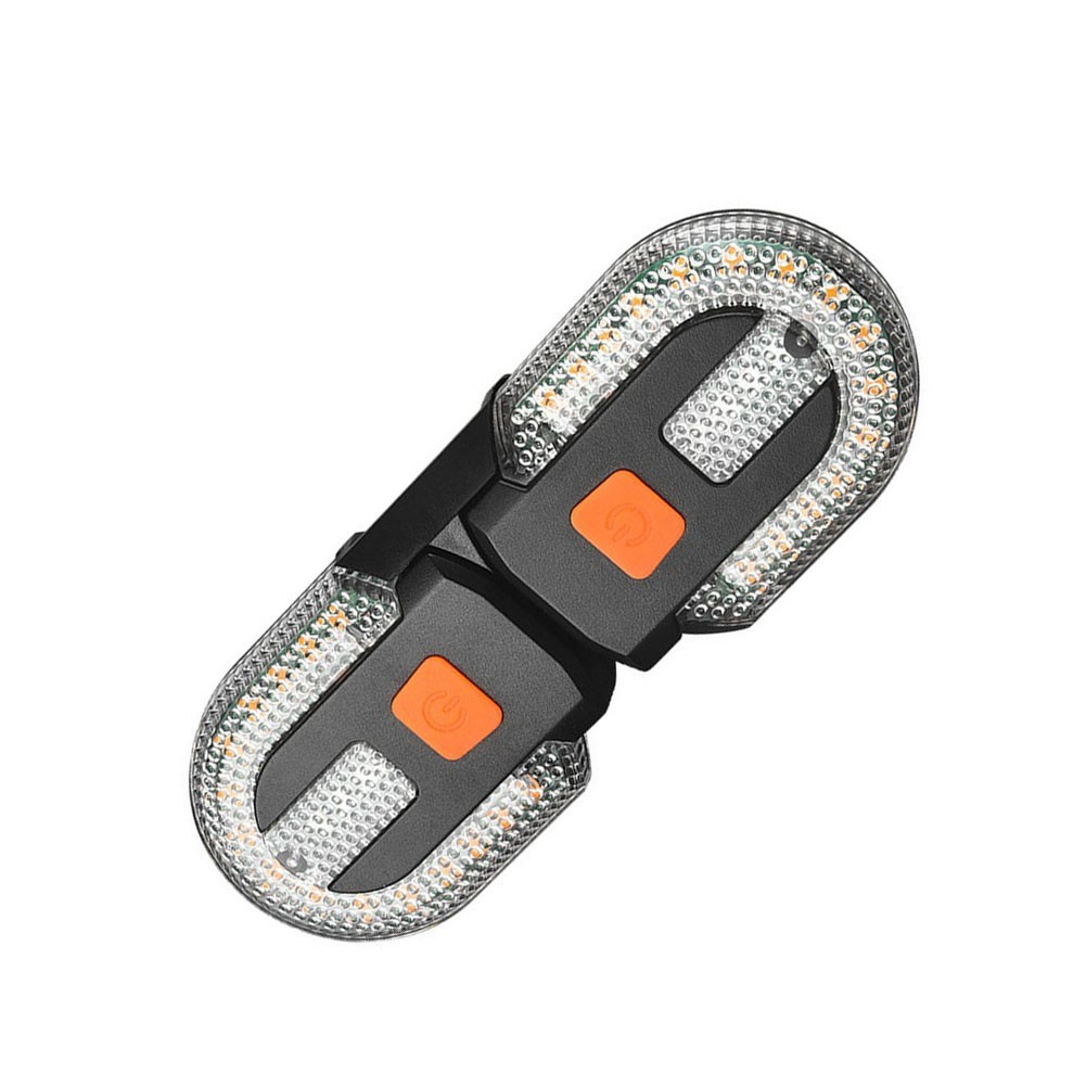 Wireless Remote Turn Signal Tail Light for Bicycles USB Rechargeable Design