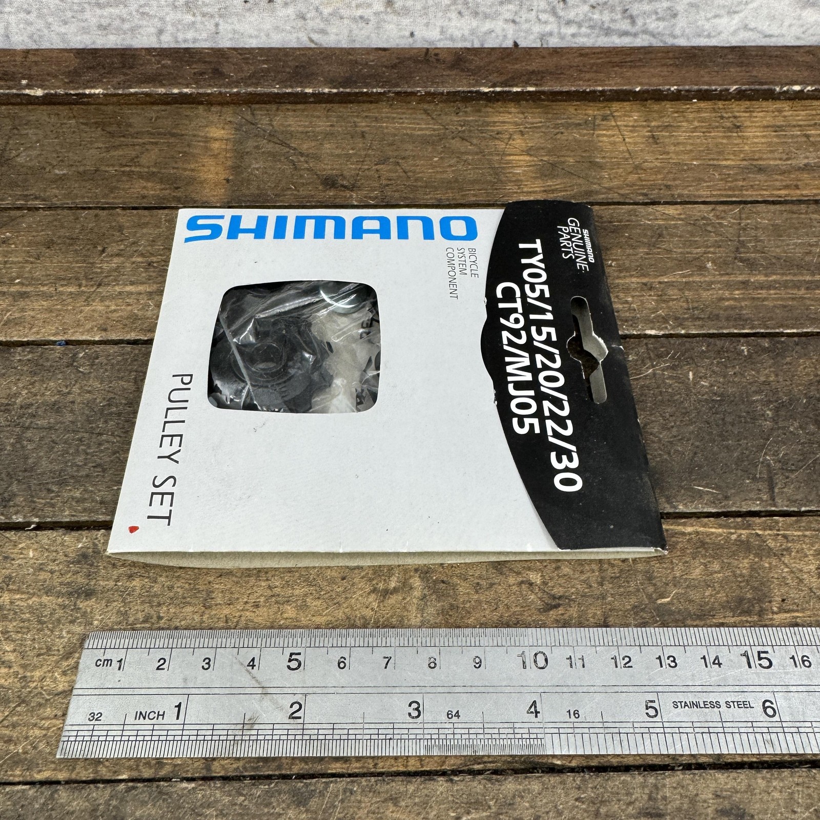 Shimano Rear Derailleur Pulley Set Y56398030 TY05 TY15 TY20 NOS 25g Bike MTB