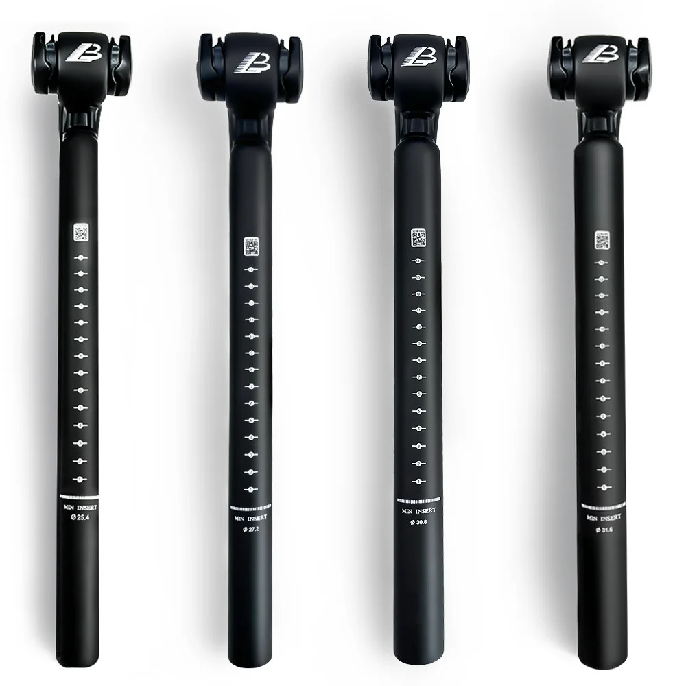 BALUGOE MTB Bicycle Carbon Seat Post Lightweight 25mm Offset Road Bike Seatpost