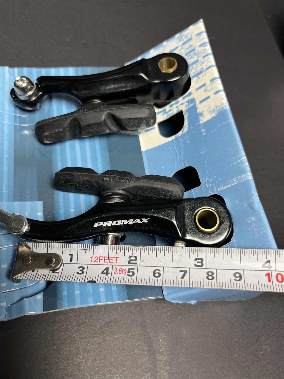 New Promax 75mm Mini V-Brake Alloy Black For Mini Racing Bmx Tandem Road Bikes