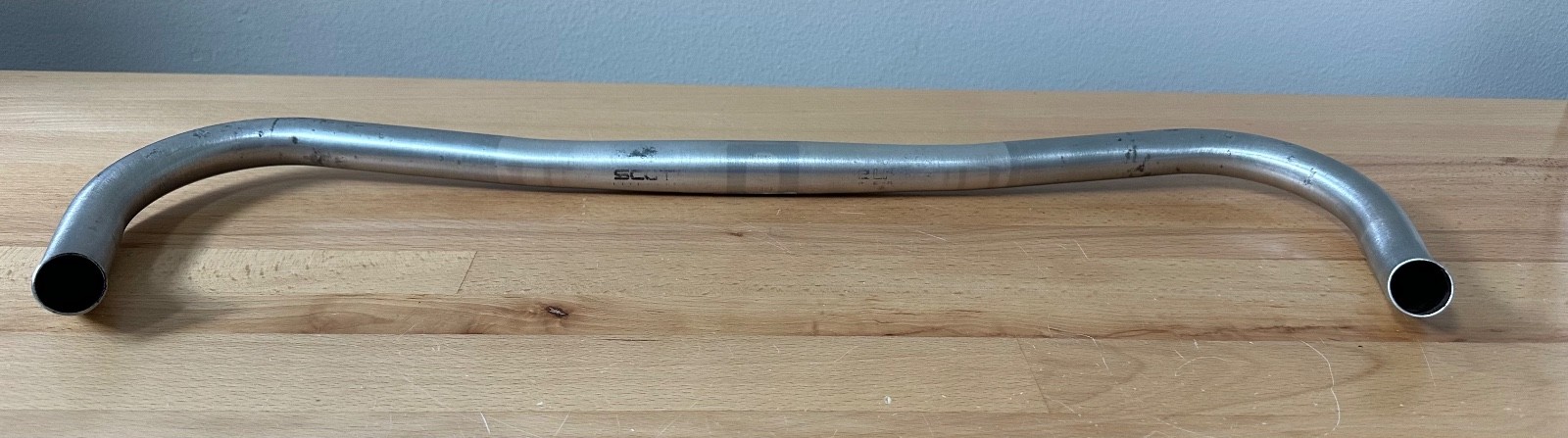 Vintage SCOTT AT-2 LF Lite Force Bullhorn MTB Bicycle Handlebar 25.4 mm Clamp