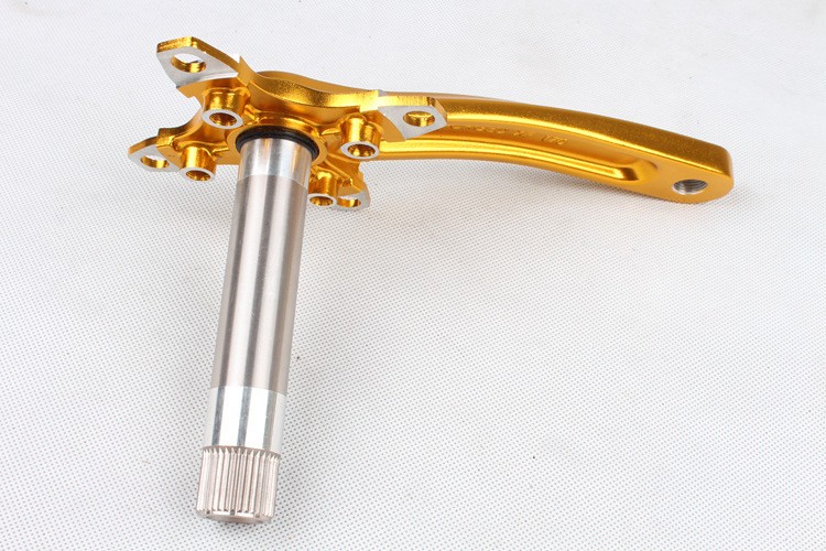 MTB Road Bike Crankset crank arm 170mm BB Narrow Wide Single Chainring 32 34T