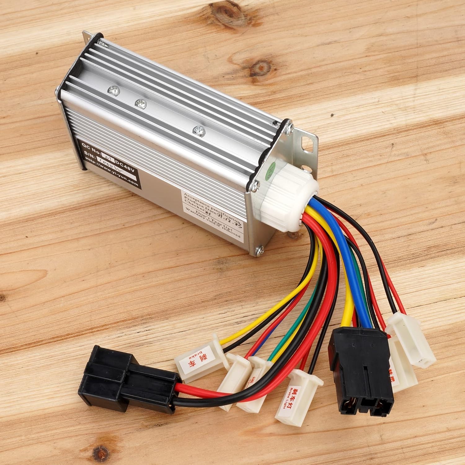 High Power 48V 1000W Controller for Electric Vehicles with Black Connector