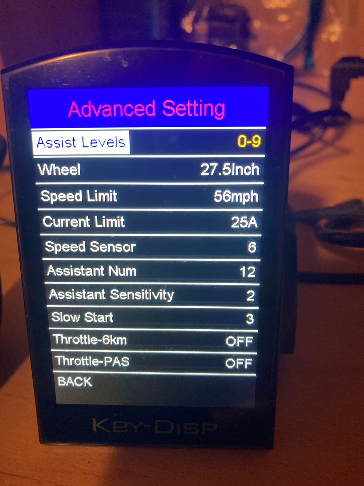 Key-Disp KD986 Color LCD Display for Sondors, Updated with Bluetooth & FindMy