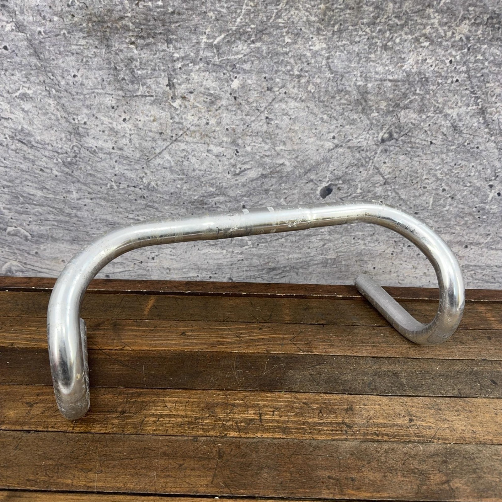 Vintage ITM Competition Drop Handlebar 26.0 Clamp 360 mm Alloy Road Bar Italy