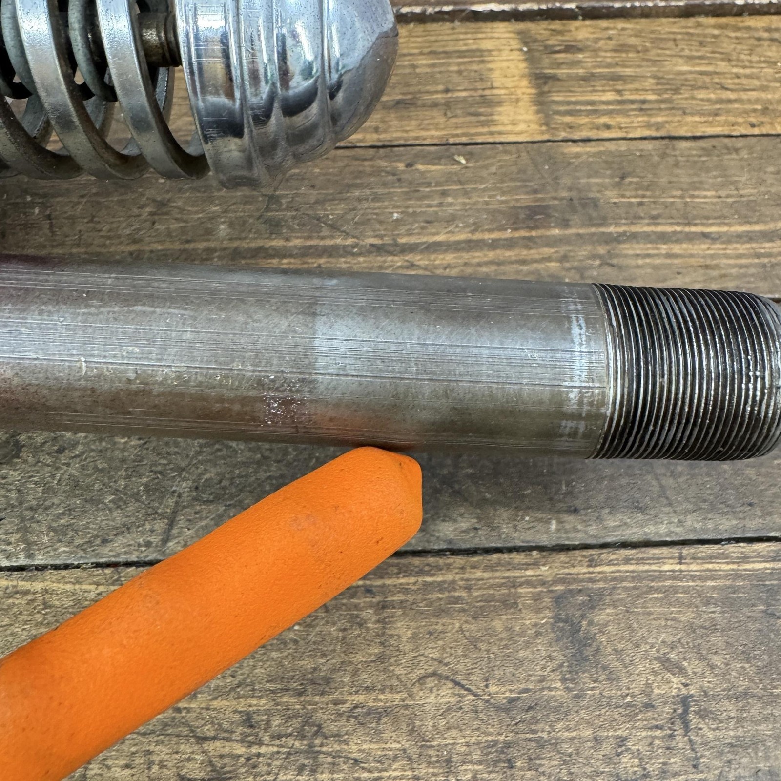 Vintage Rollfast Springer Fork 26in Balloon Tire Cruiser PARTS Bent Dent