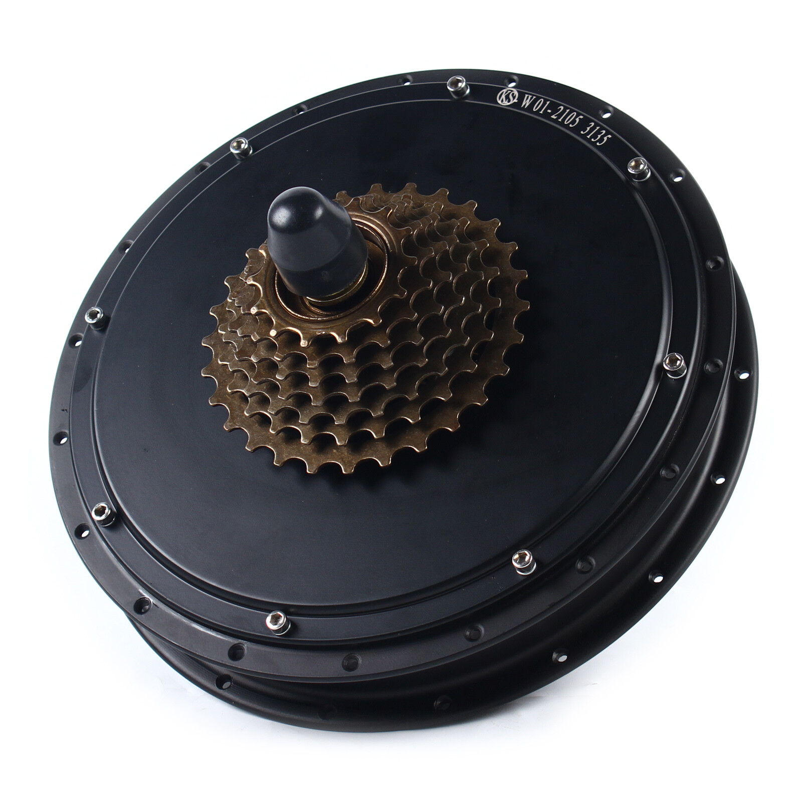 48V 1500W Threaded Rear Wheel Brushless Gearless Hub Motor for E-bike