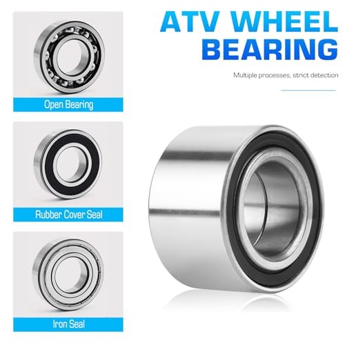 Rear Left/Right CV Axle & Wheel Bearing Kit for 2 Rear Axles & 2 Wheel Bearings