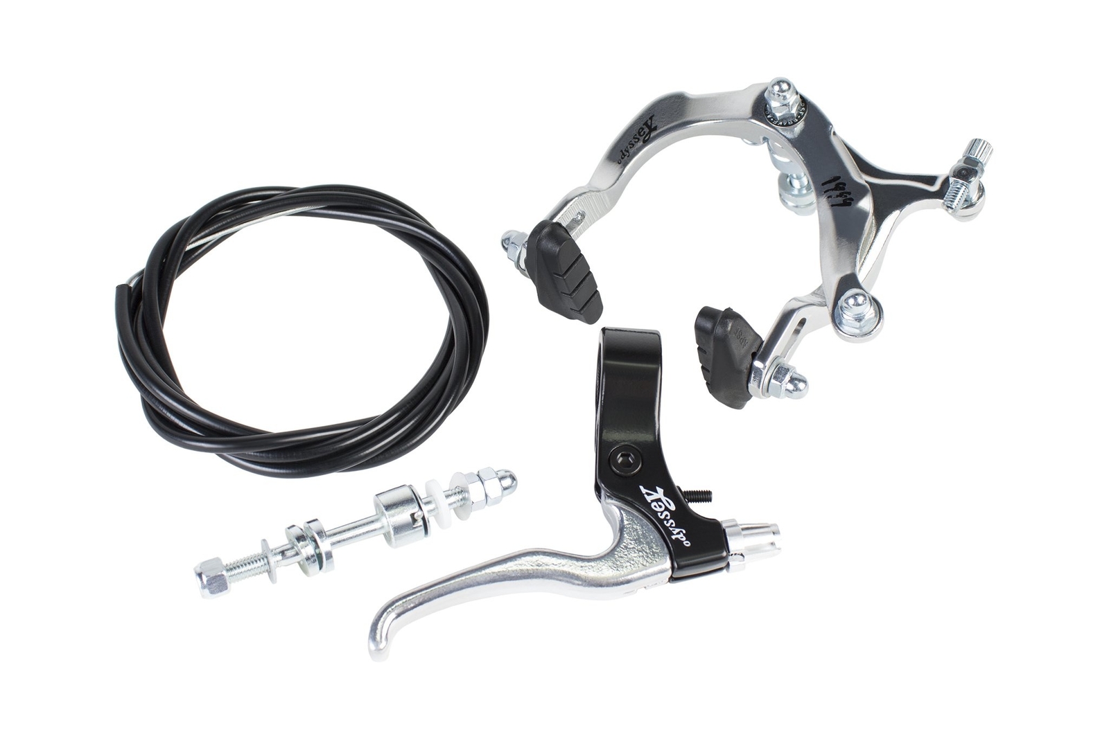 Odyssey 1999 BMX bicycle brake set SILVER