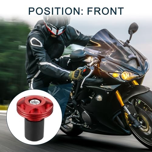 Motorcycle Handlebar End Plug Aluminum Alloy 18mm-20mm 0.71″-0.79″ 32mm OD