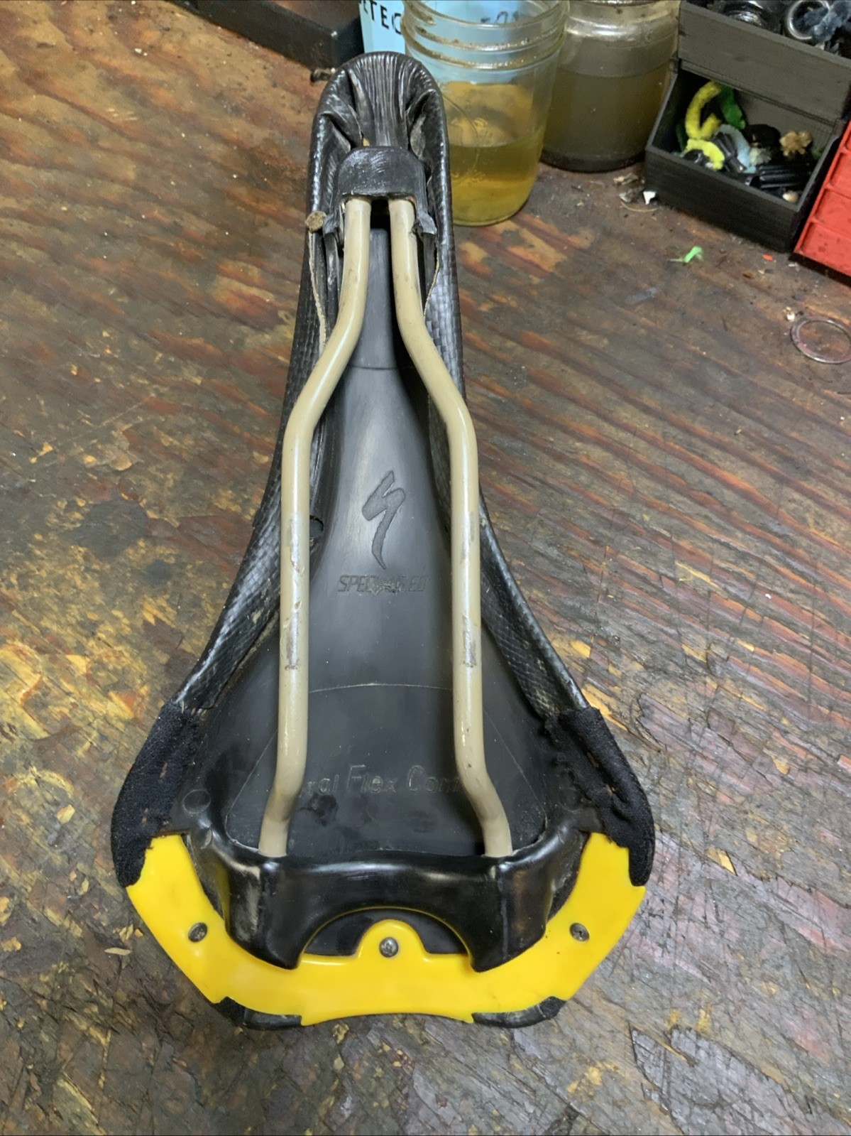 Specialized ProLong Revolution Saddle Black Synthetic Manganese Rails