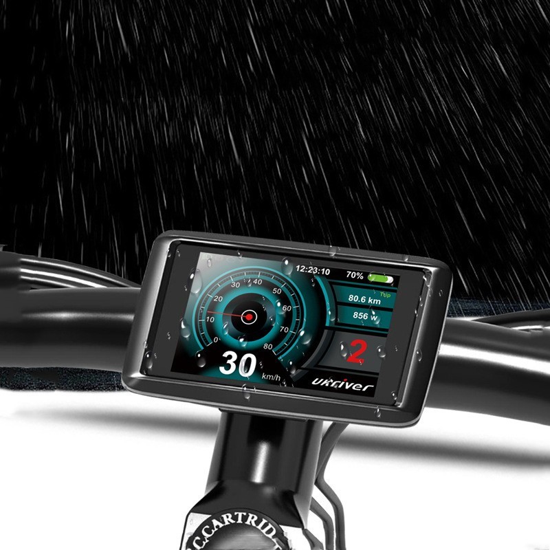E-Bike Compatible UKC1+ Smart LCD Color Screen with light wire 5PIN WP plug