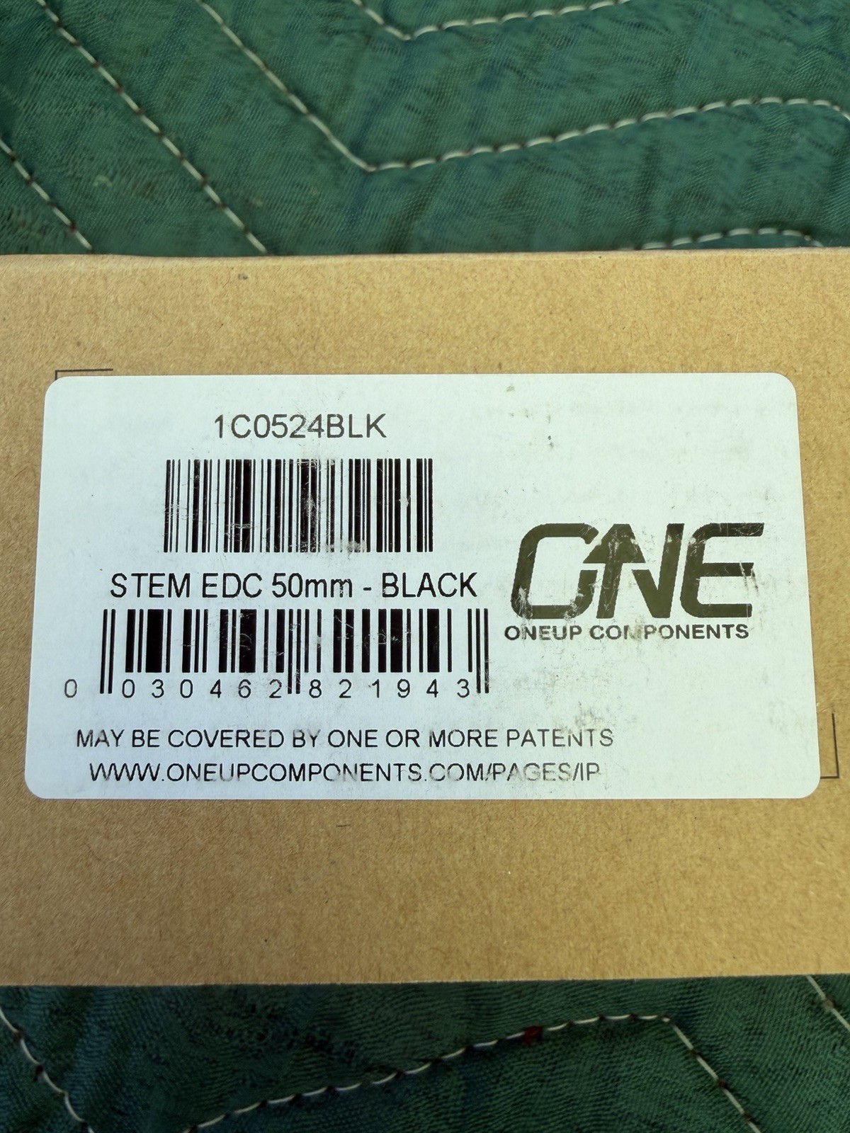 OneUp Components 35mm Clamp Stem 42mm length Black (0722)