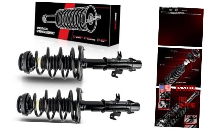 Front Suspension Struts and Shocks Absorber Complete Assembly Fit For 2010