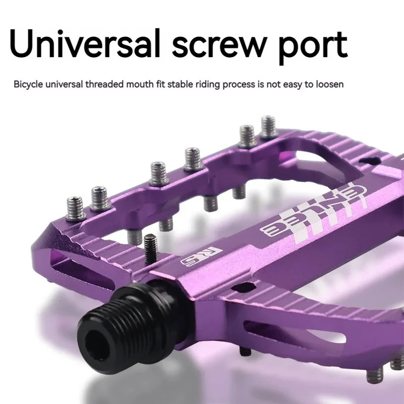 MTB Road Bike Platform Pedals DU Sealed Bearing Anti-slip Pedal Accessories