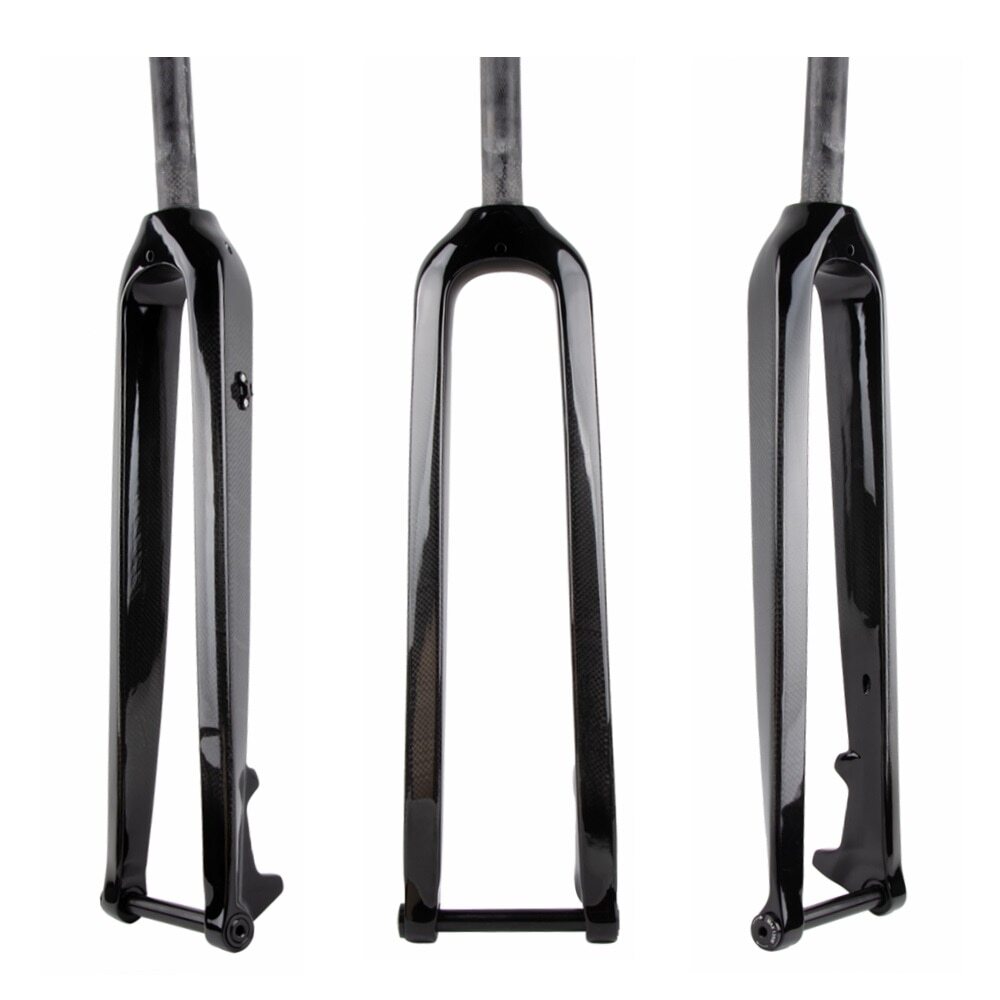 Carbon MTB Bike Mountain Front Fork 26 27.5 29er Thru Axle 15*100mm Disc Froks