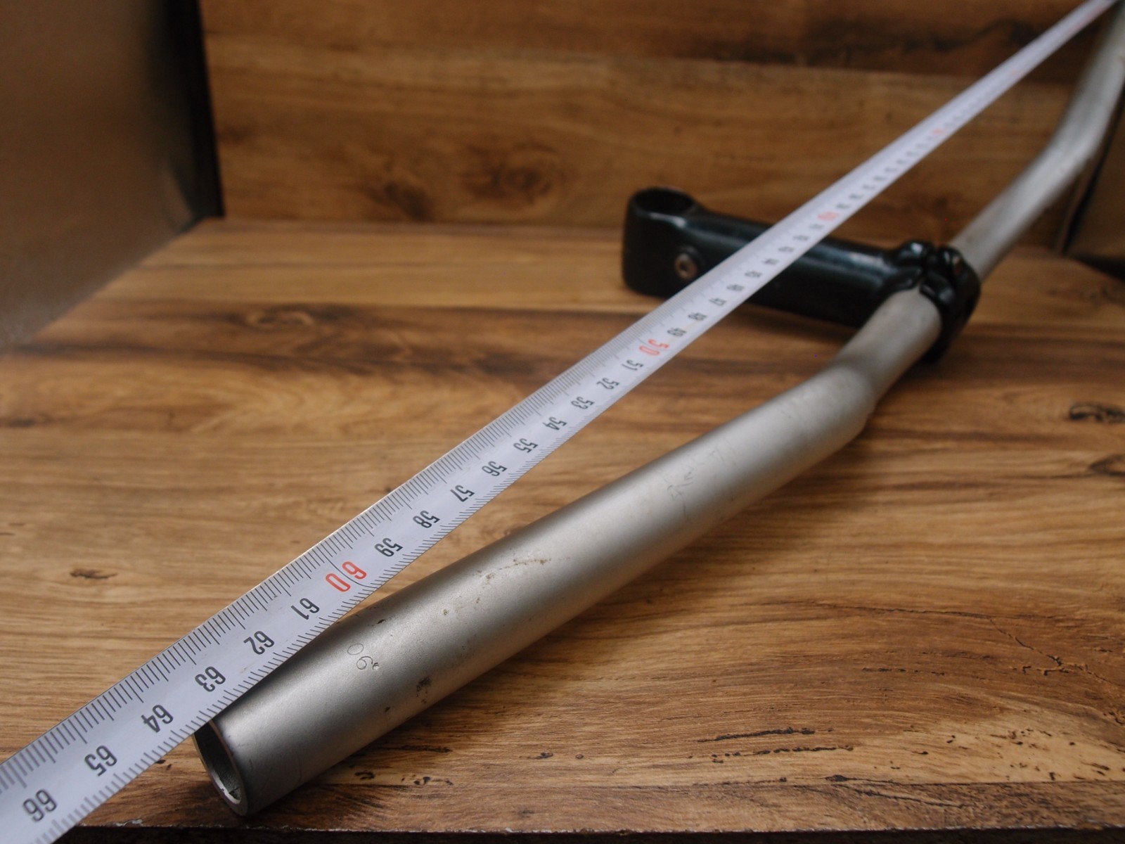 riser handlebar TiTec Hell Bent + ahead stem ZERO from Diamondback
