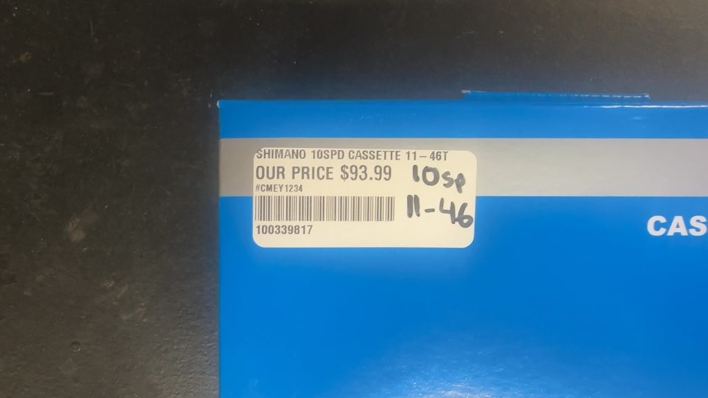 Shimano Deore CS-M4100 10-Speed 11-46T MTB Bicycle Cassette Sprocket Silver HG-X