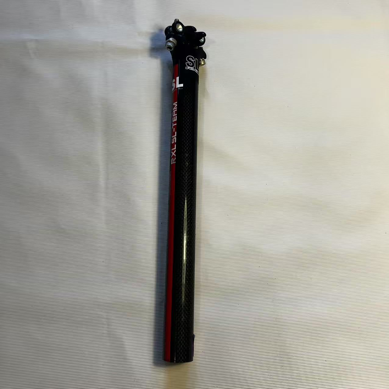 Mountain Bike Seatpost Road Bicycle Carbon MTB Seat Post Tube Glossy 30.8 350mm